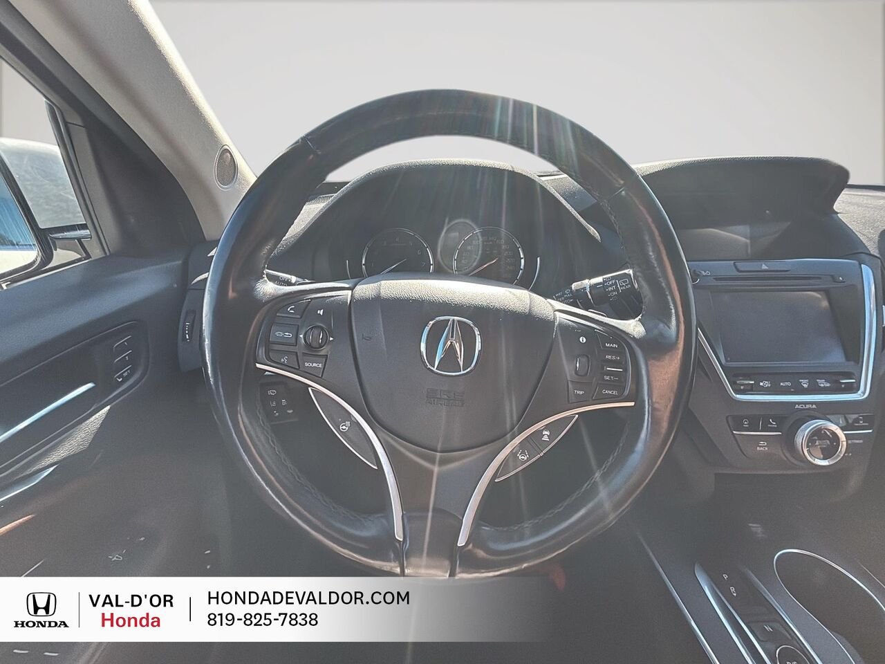Acura MDX Navi SH-AWD 2018 Blanc Val-d'Or - photo #8