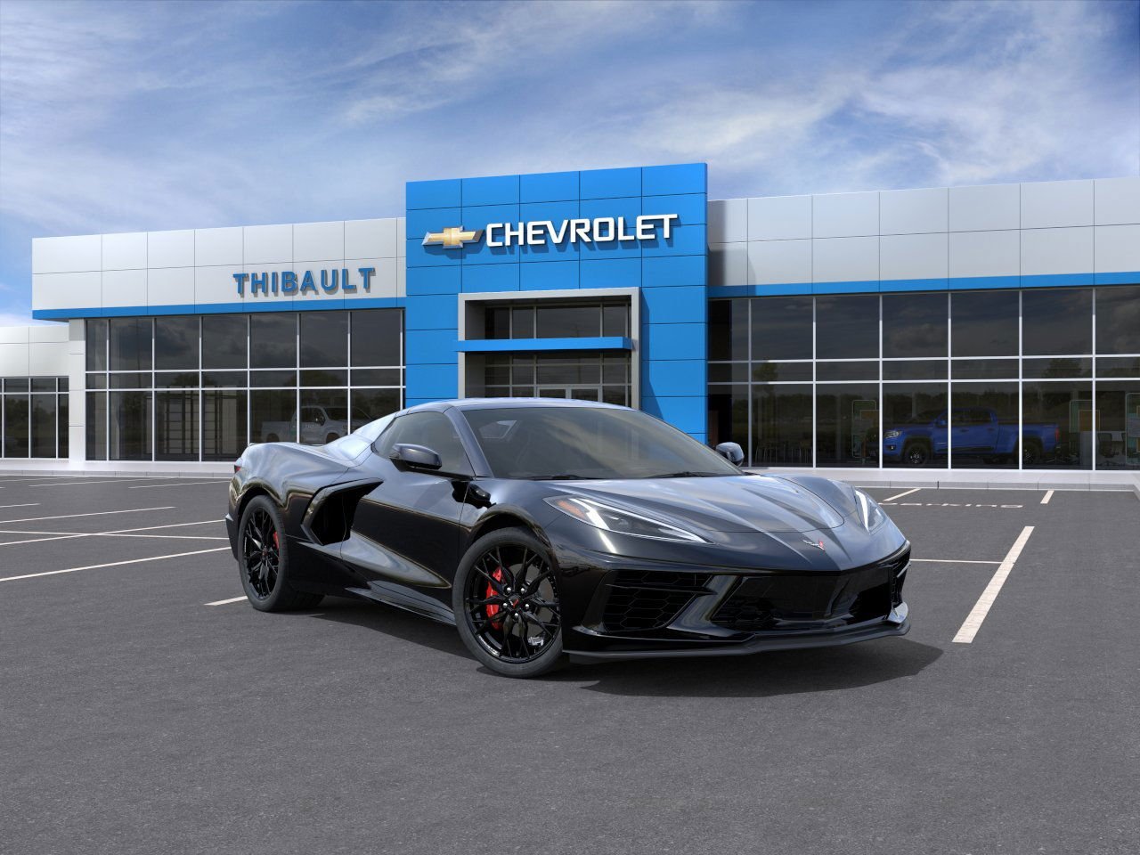 Chevrolet Corvette 1LT 2025 Noir Saint-Eustache - photo #0