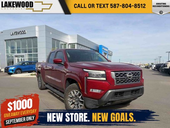 2022 Nissan Frontier SV 3.8L | Heated Bucket Seats Cardinal Red Metallic TriCoat