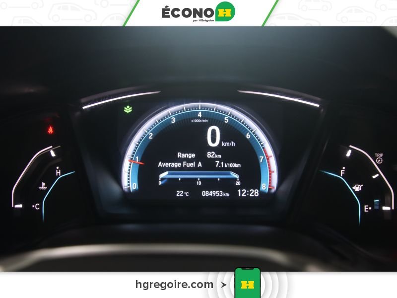 2016 Honda Civic Blue Saint-Eustache - photo #8
