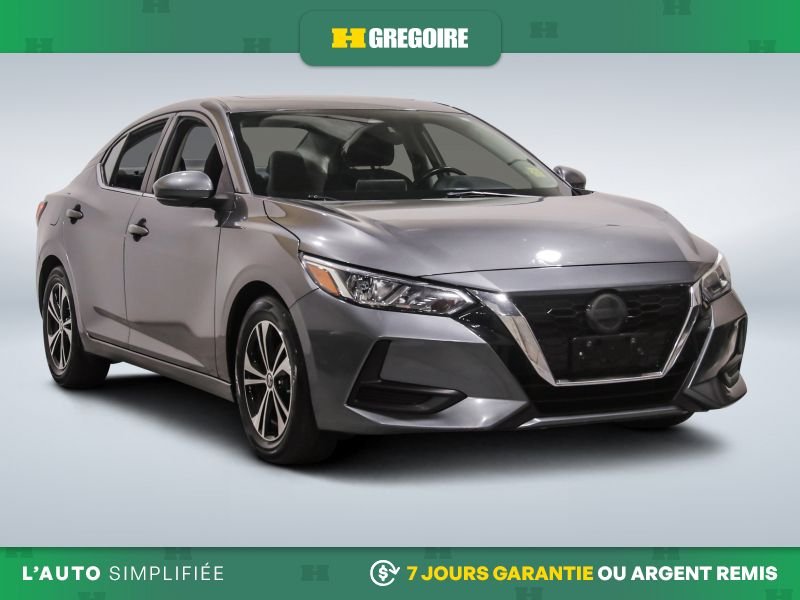 2021 Nissan Sentra SV AUTO A/C TOIT MAGS GR ELECT CAM RECUL BLEUTOOTH Grey