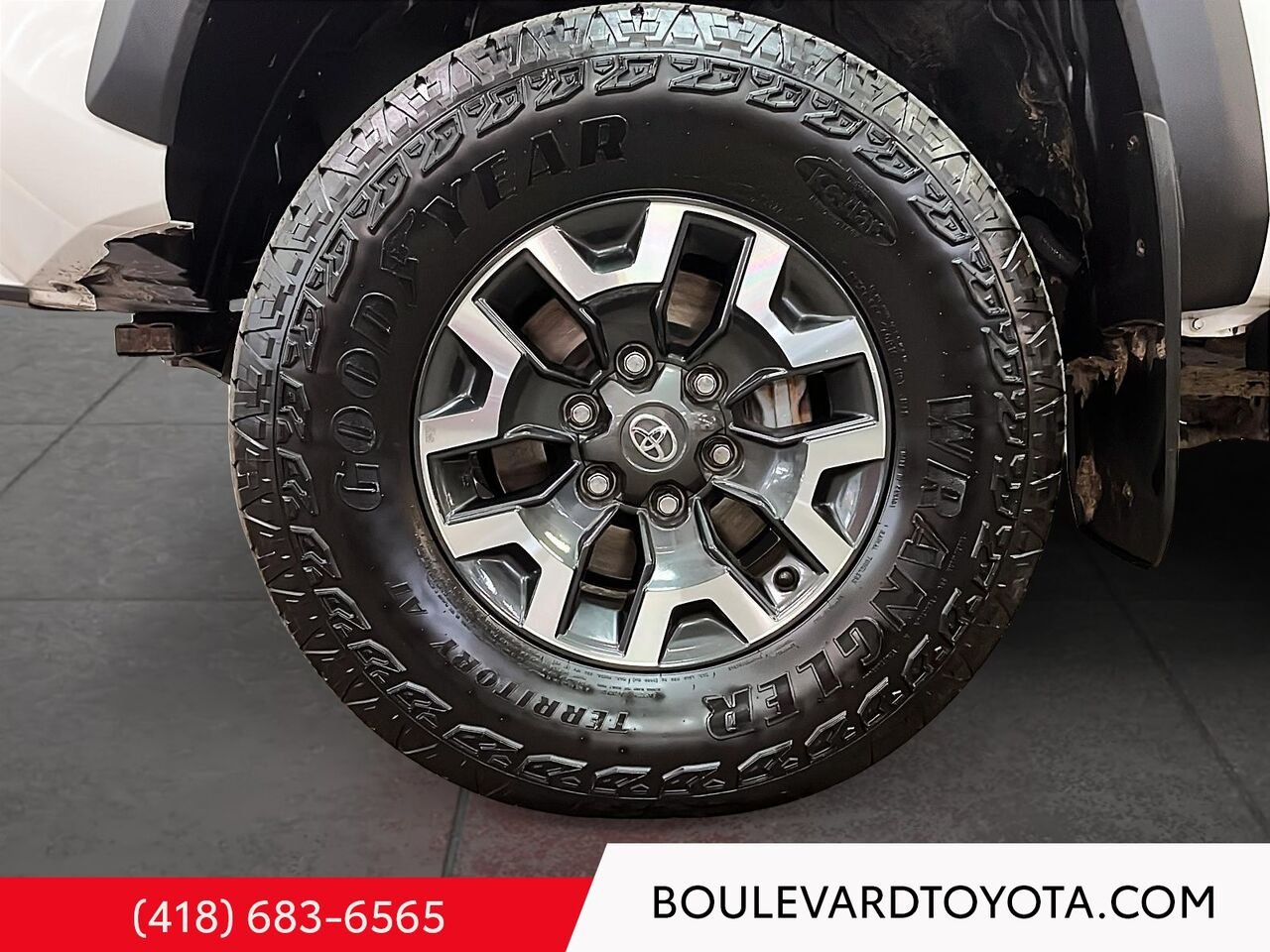 2023 Toyota Tacoma 100108A-23 | CABINE ACCES TRD OFFROAD 4x4 White Québec - photo #5