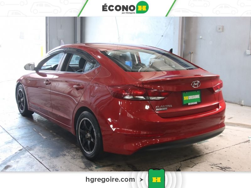 Hyundai Elantra 822161A | LE AUTO GR ÉLEC A/C MAGS 2017 Rouge Laval - photo #4