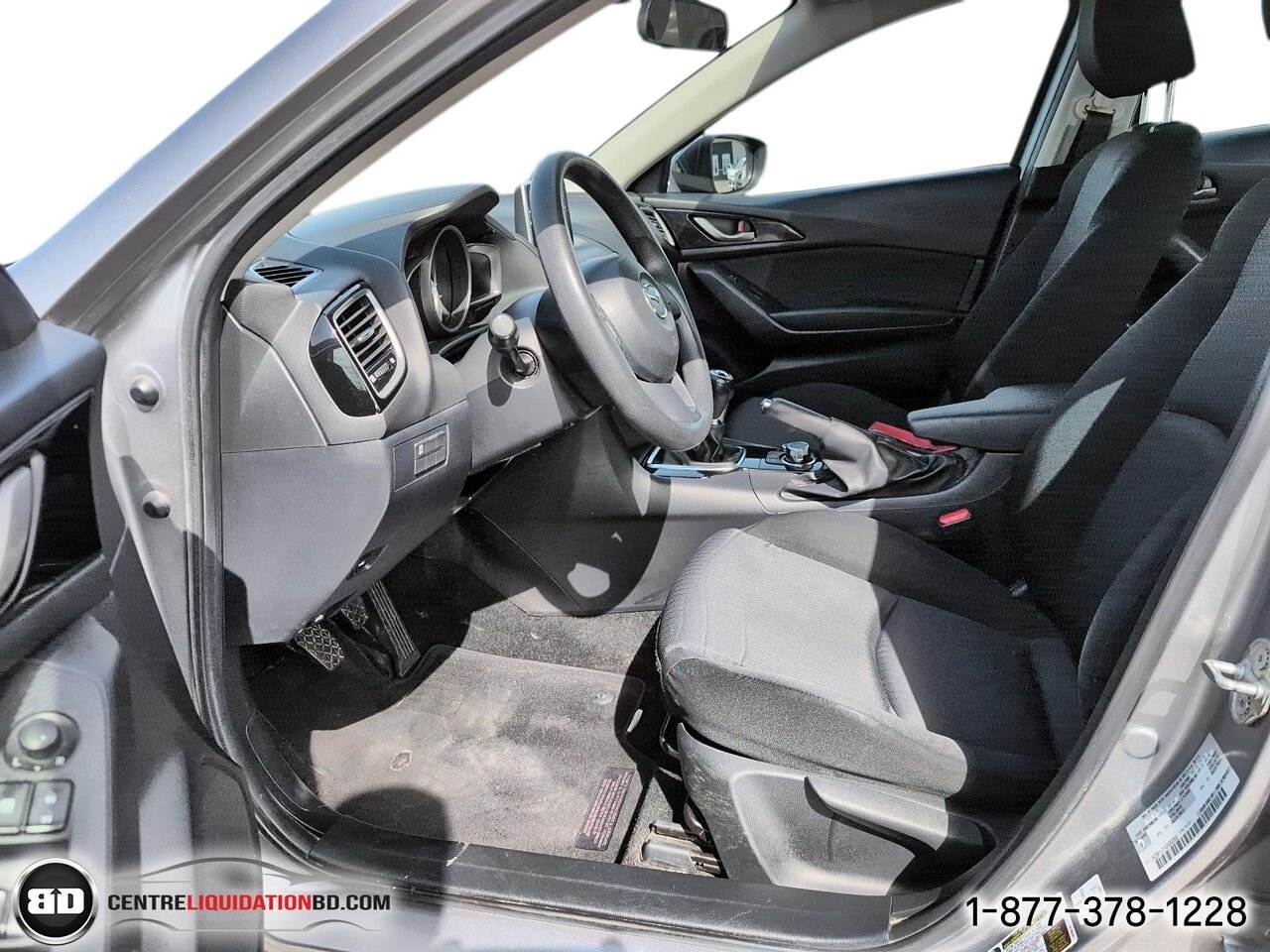 Mazda Mazda3 Berline 4 portes, boîte manuelle, GX | BD0405 2016 Argent Granby - photo #12