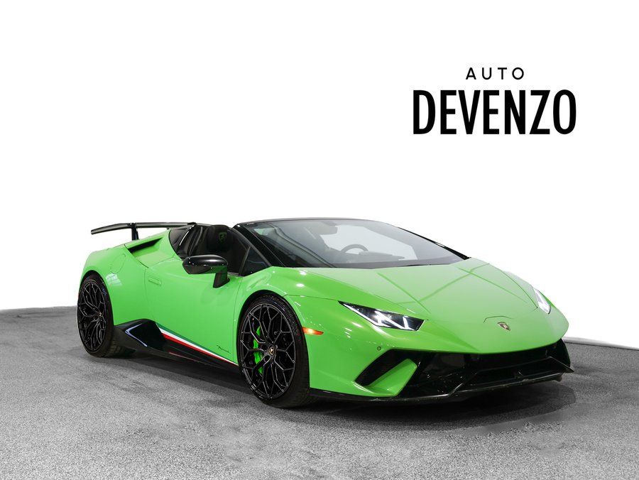 2018 Lamborghini Huracan Huracan Performante Spyder 640Hp Green