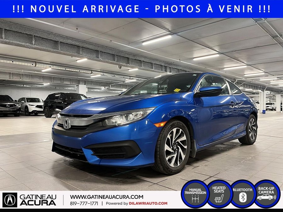 Honda Civic Coupé LX 2017 Bleu
