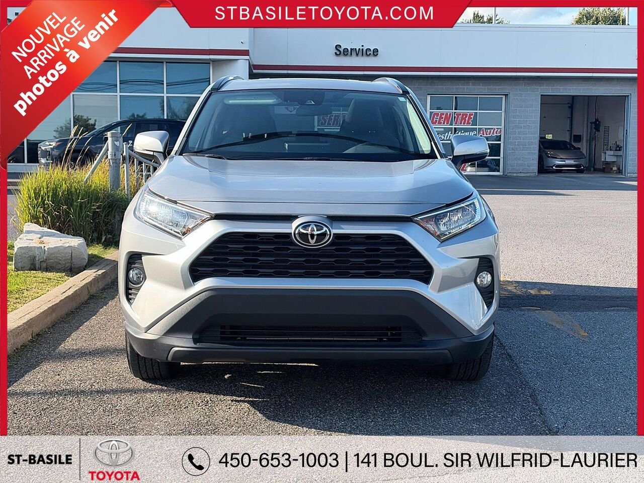TOYOTA RAV4 2021 Argent Saint-Basile-le-Grand - photo #4