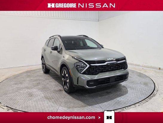 2023 Kia Sportage X-Line Limited Cuir * Toit * Carplay * Green