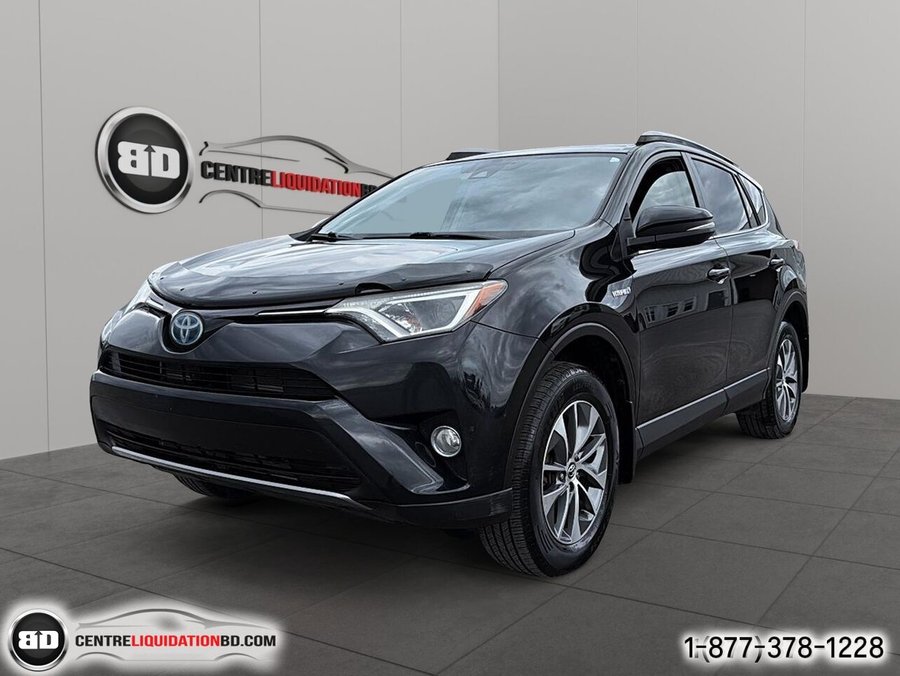 2017 Toyota RAV4 Hybrid LE+ 4 portes Black