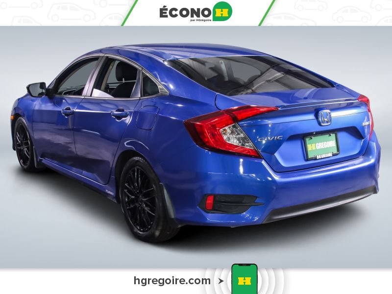 2016 Honda Civic Blue Saint-Eustache - photo #4