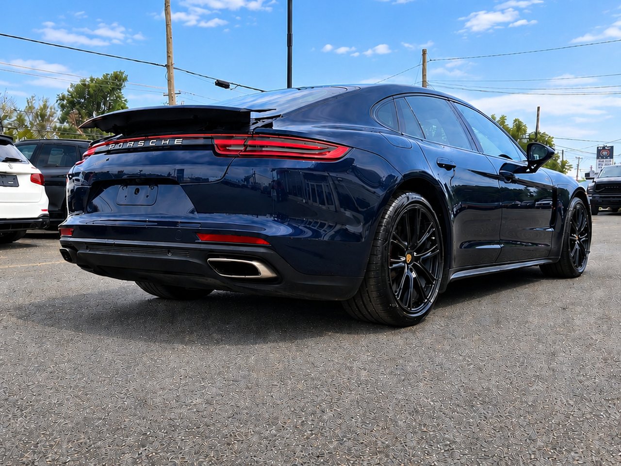 Porsche Panamera 4 Chrono 2019 Bleu Granby - photo #6