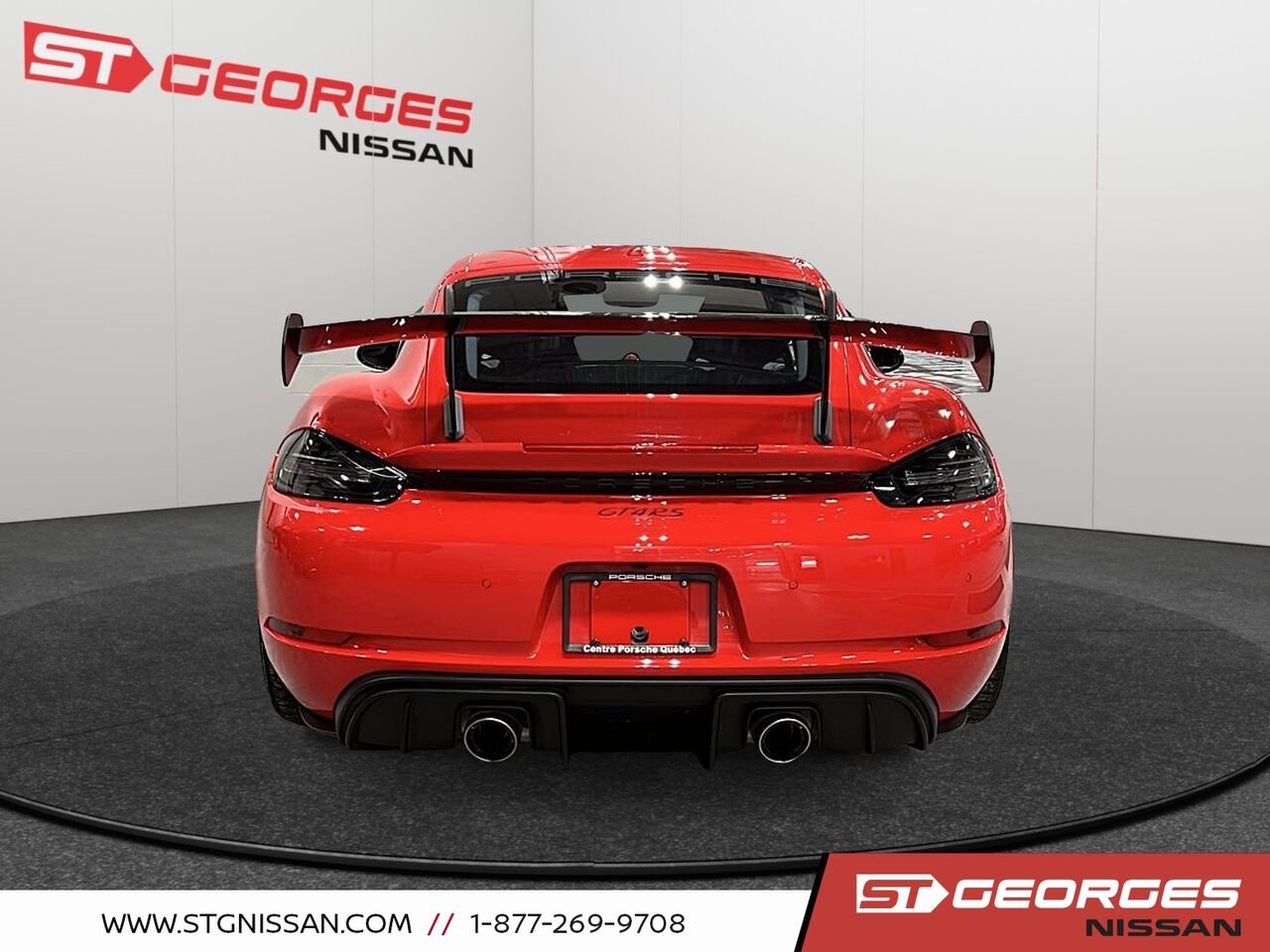 2024 Porsche 718 Cayman Red Saint-Georges - photo #2