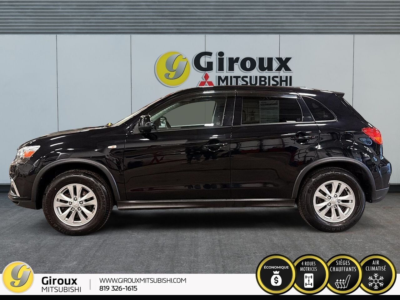 2019 Mitsubishi RVR Black Sainte-Agathe-des-Monts - photo #4