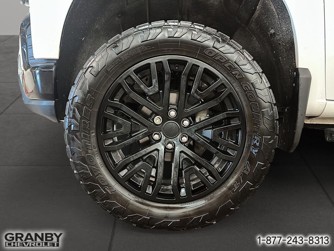 Chevrolet Silverado 1500 LTD LT Trail Boss CREWCAB DIESEL BOITE 6.6 | 25-1110A 2022 Blanc Granby - photo #9