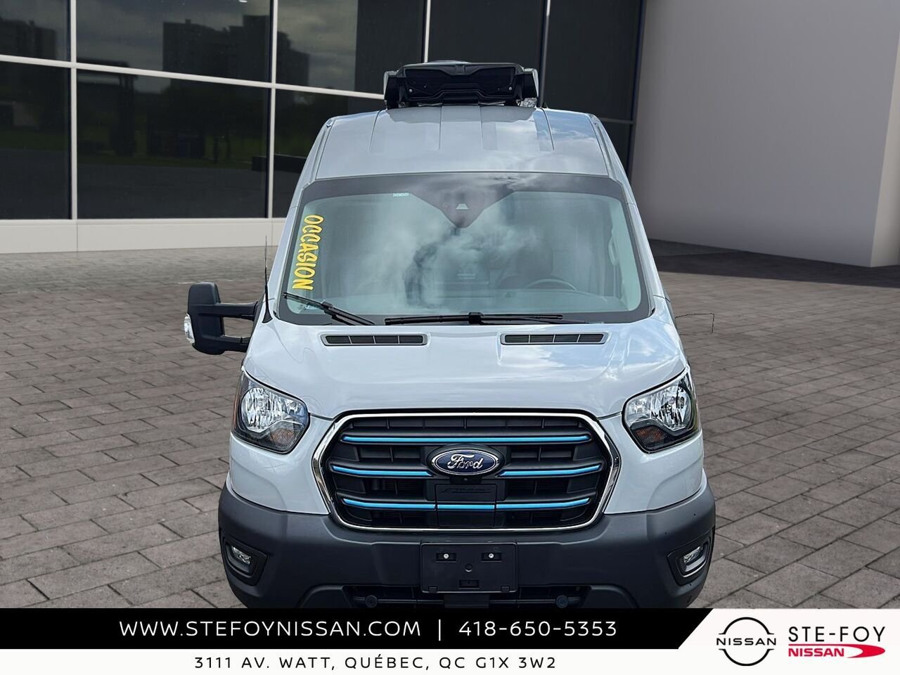 2022 Ford E-Transit Toit surélevé White Ste-Foy - photo #19