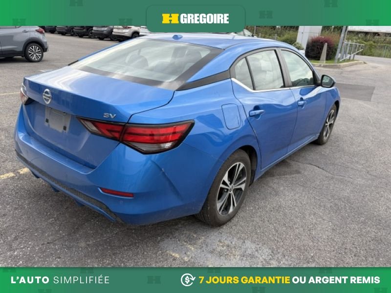 Nissan Sentra 823823 | SV DEM. A DISTANCE SIEGES CHAUFFANTS APPLE CARPLAY 2021 Bleu Laval - photo #11