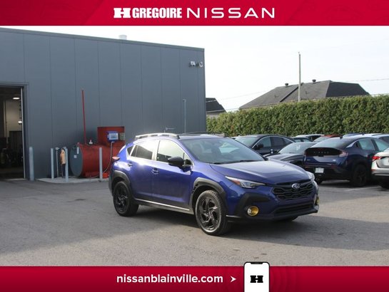 Subaru Crosstrek Onyx AWD TOIT OUVRANT 1 PROPRIO 0 ACCIDENT 2024 Bleu