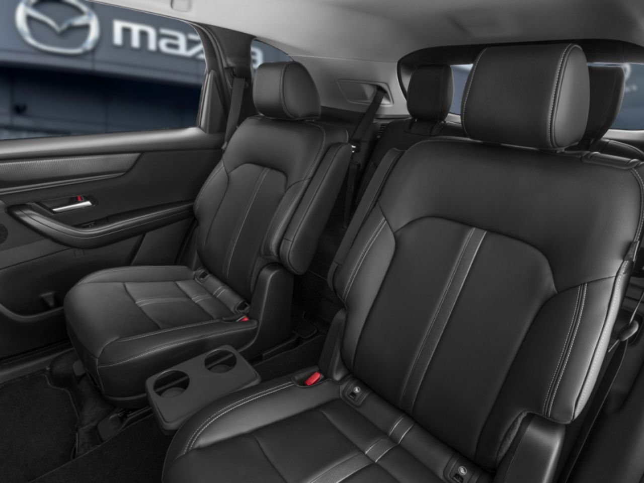 2026 Mazda CX-90 hybride rechargeable GS-L TI, HYBRIDE, SIÈGES CAPITAINES Black Val-David - photo #7