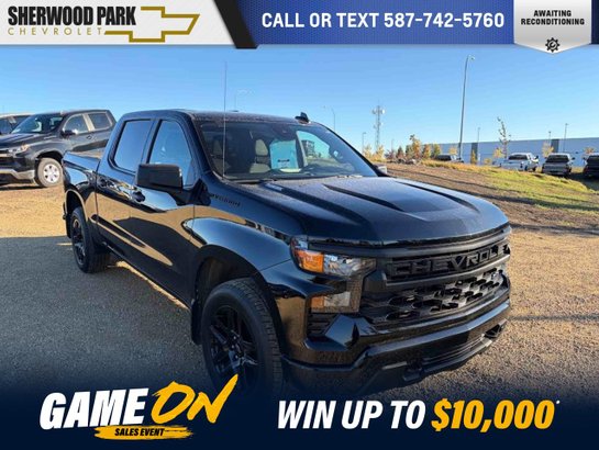 2024 Chevrolet Silverado 1500 Custom 2.7L | Trailering Package Black