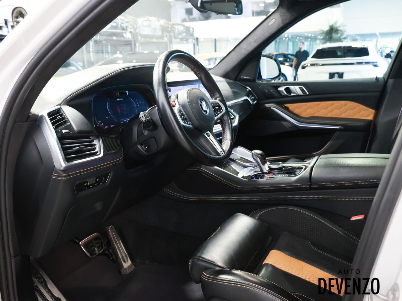 BMW X5 M 2022 Blanc Saint-Eustache - photo #12