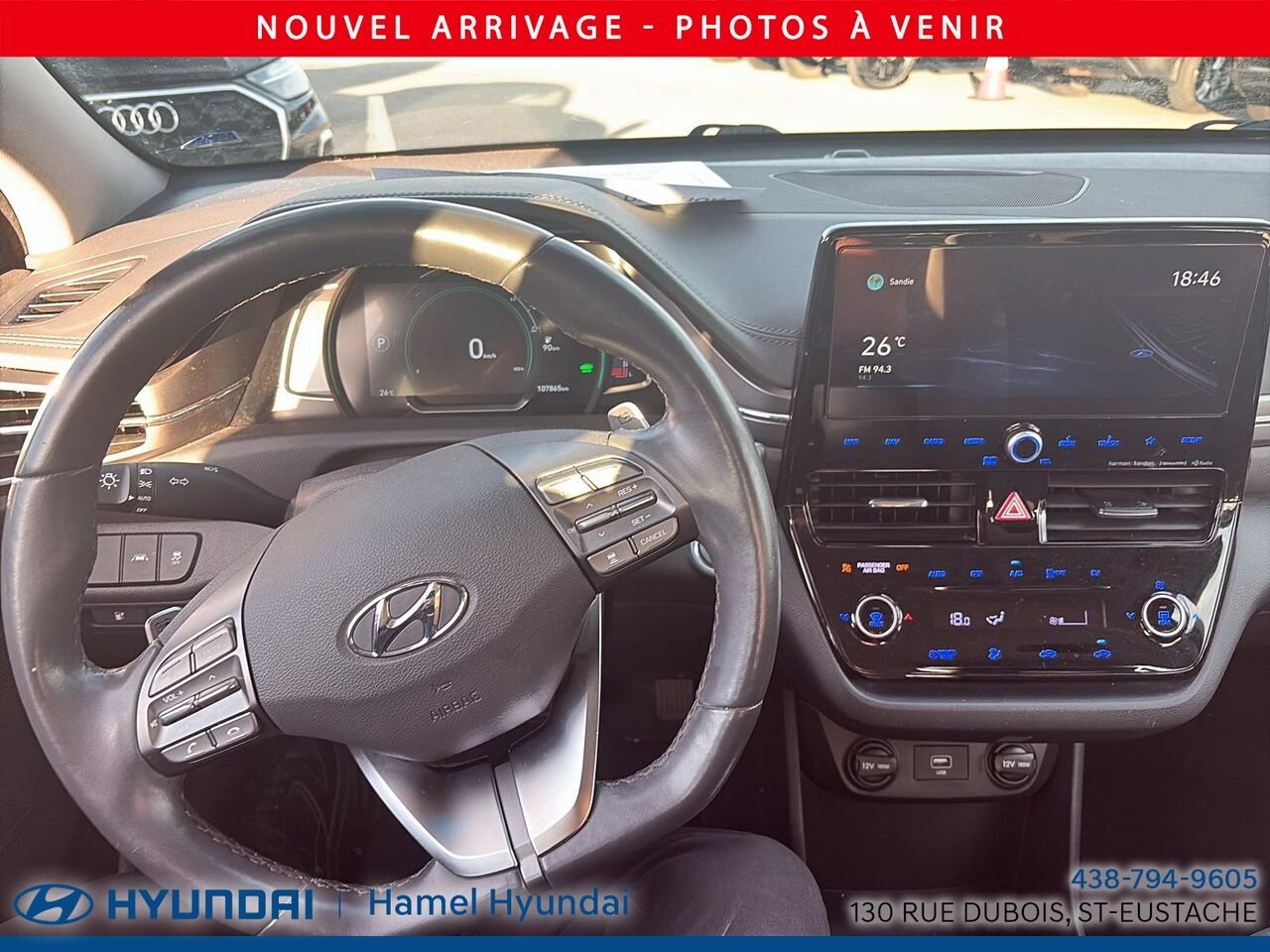 2020 Hyundai Ioniq Electric White Saint-Eustache - photo #7