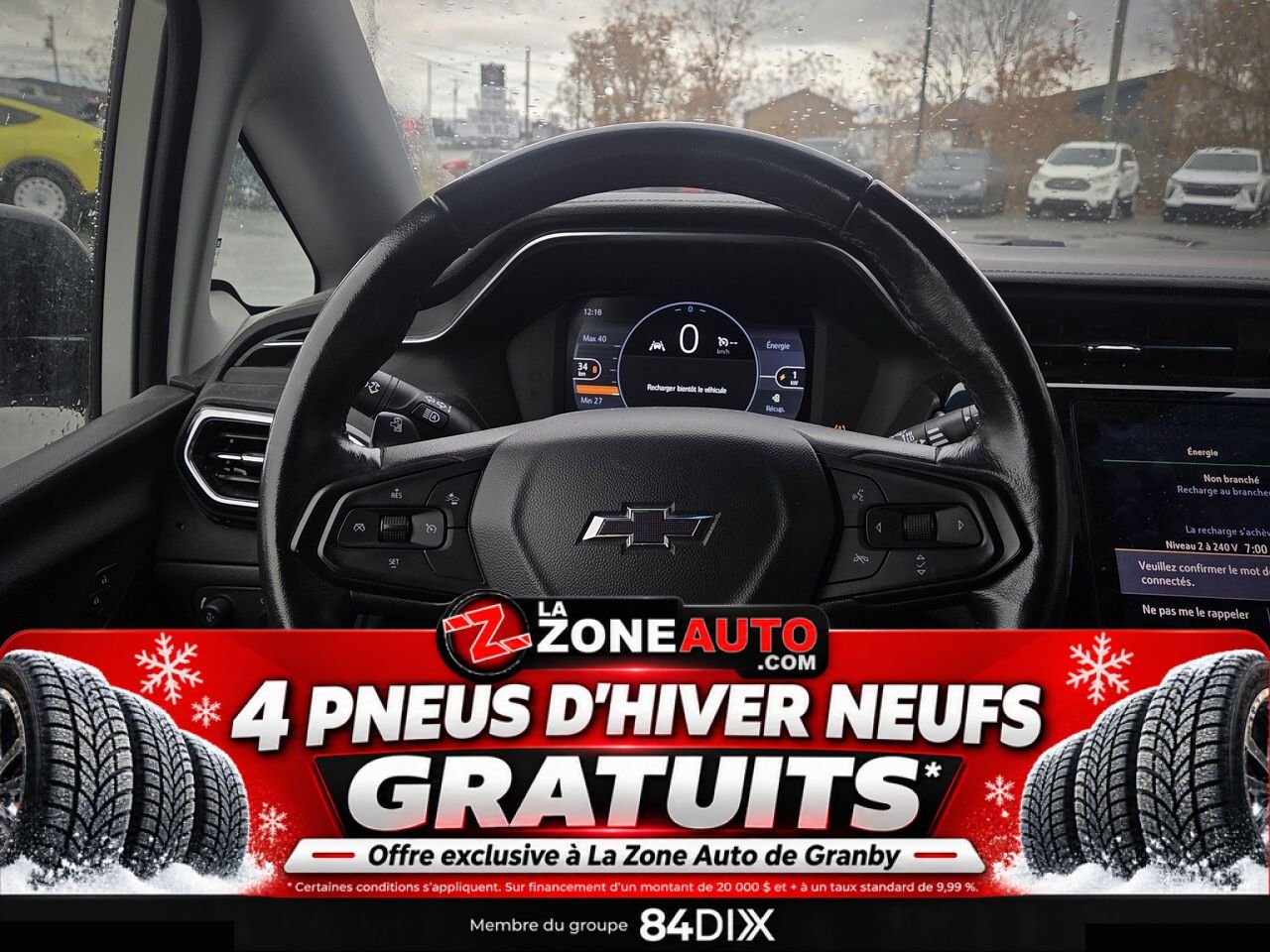 Chevrolet Bolt EV 1LT 2022 Gris Granby - photo #14
