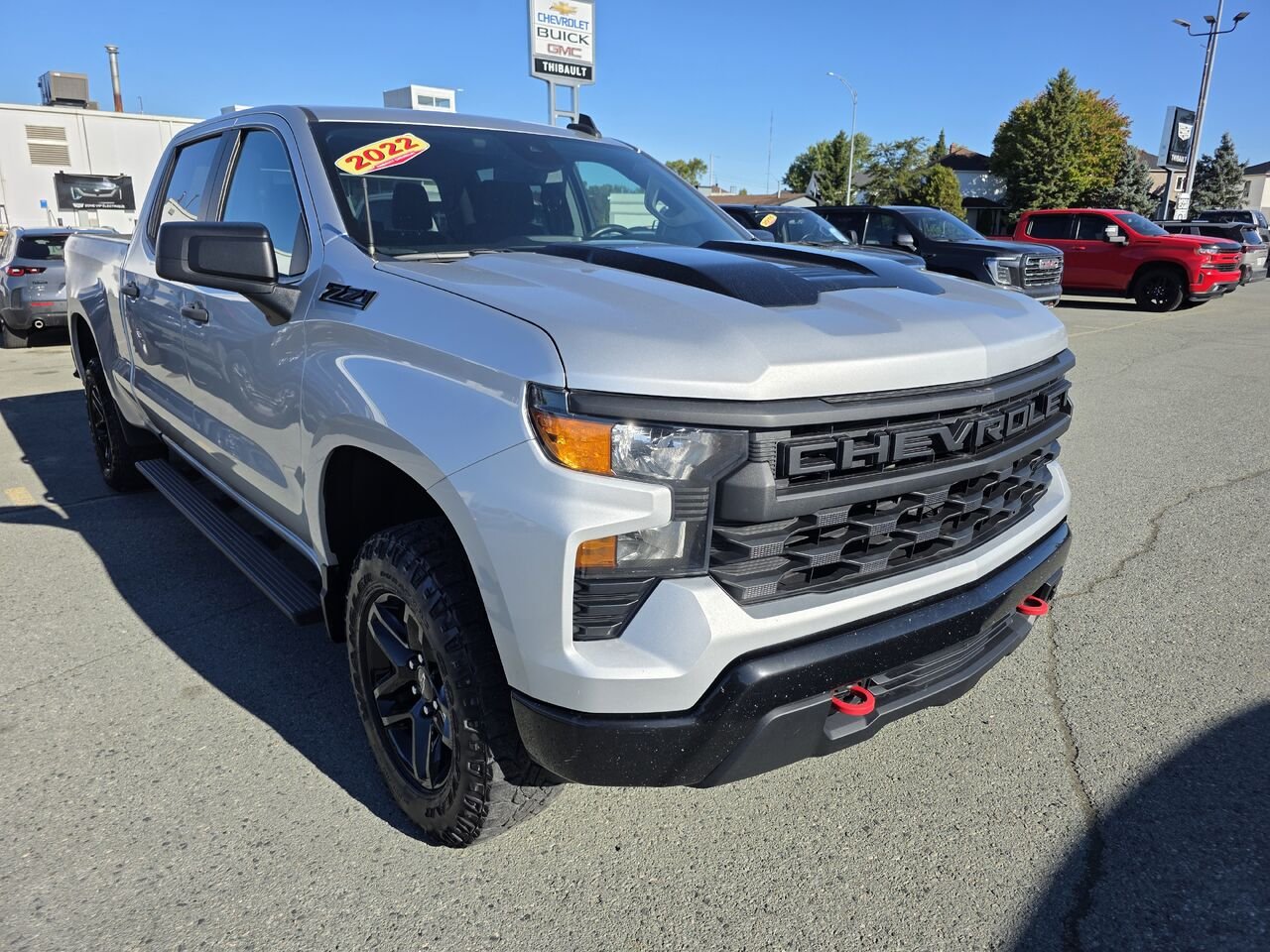 2022 Chevrolet Silverado 1500 Custom Trail Boss Silver Rouyn-Noranda - photo #7
