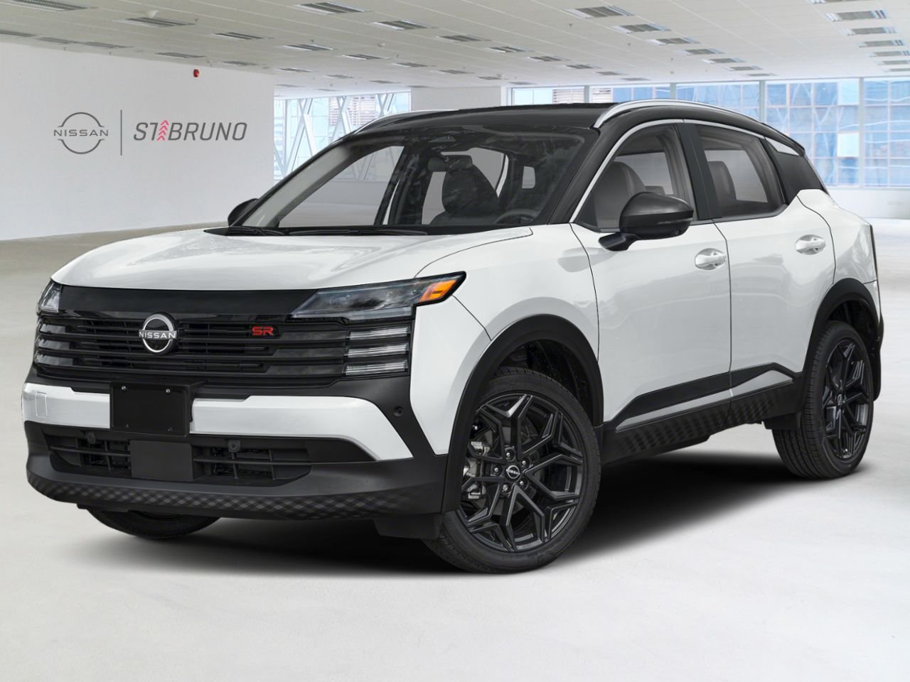 Nissan Kicks 2026 Blanc d'Aspen triple couche/Noir intense Saint-Basile-le-Grand - photo #0