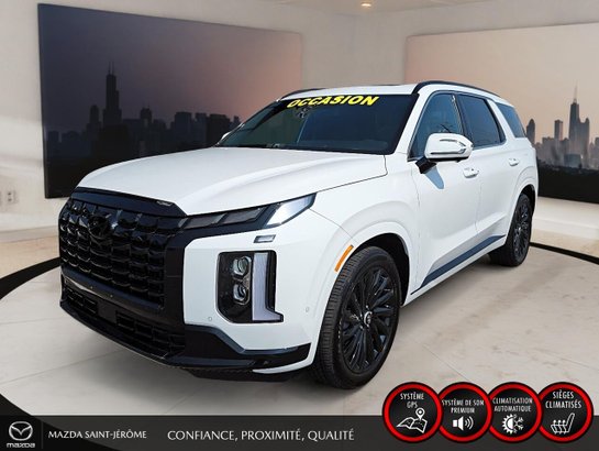 Hyundai Palisade ULTIMATE CALLIGRAPHY NUIT | 7 PLACES | TOIT PANO | AWD | 2025 Blanc