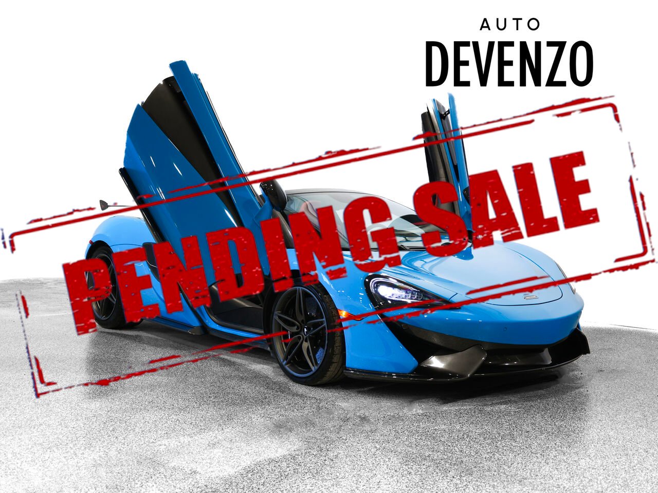 2019 McLaren 570s Blue Saint-Eustache - photo #0