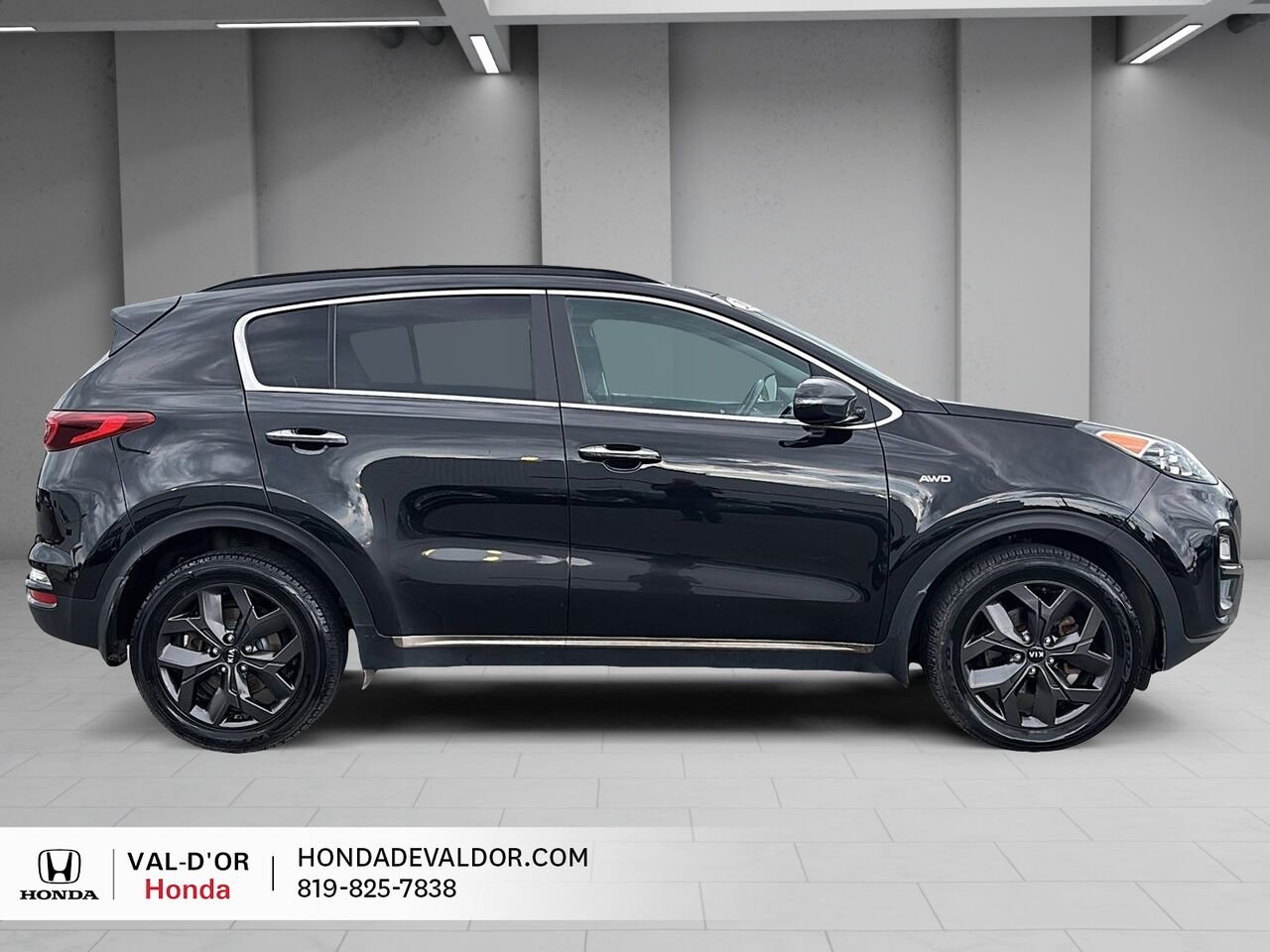 Kia Sportage EX S AWD 2022 Noir Val-d'Or - photo #4