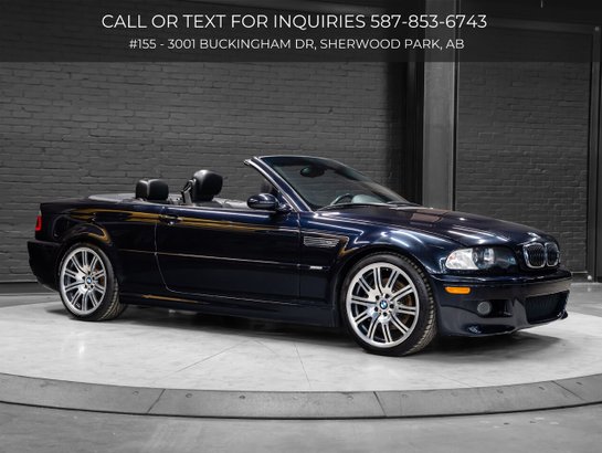 2004 BMW 3 Series M3 | Convertible | Leather Interior | 6 Speed Manual | One Owner Blue