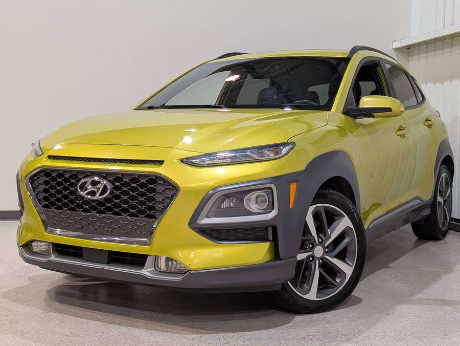 Hyundai Kona 1.6T Ultimate AWD w/Lime Colour Pack 2019 Vert