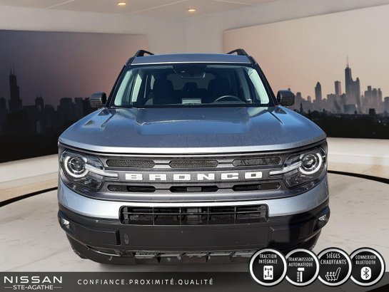 2023 Ford Bronco Sport Big Bend 4x4 | UN SEUL PROPRIÉTAIRE | APPLE CARPLAY | BOÎTE AUTOMATIQUE Grey