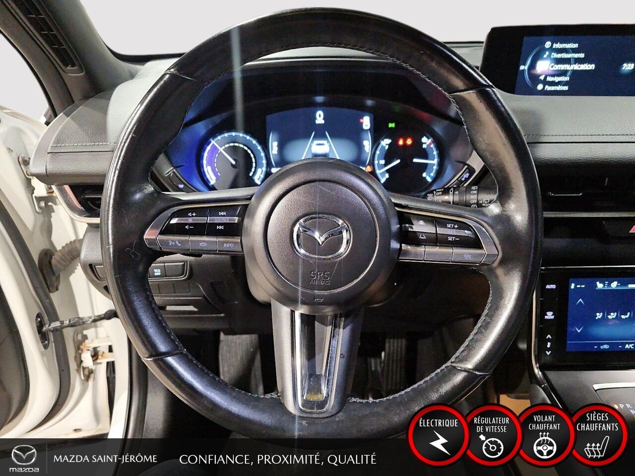 Mazda MX-30 2022 Blanc Ste-Agathe des Monts - photo #12