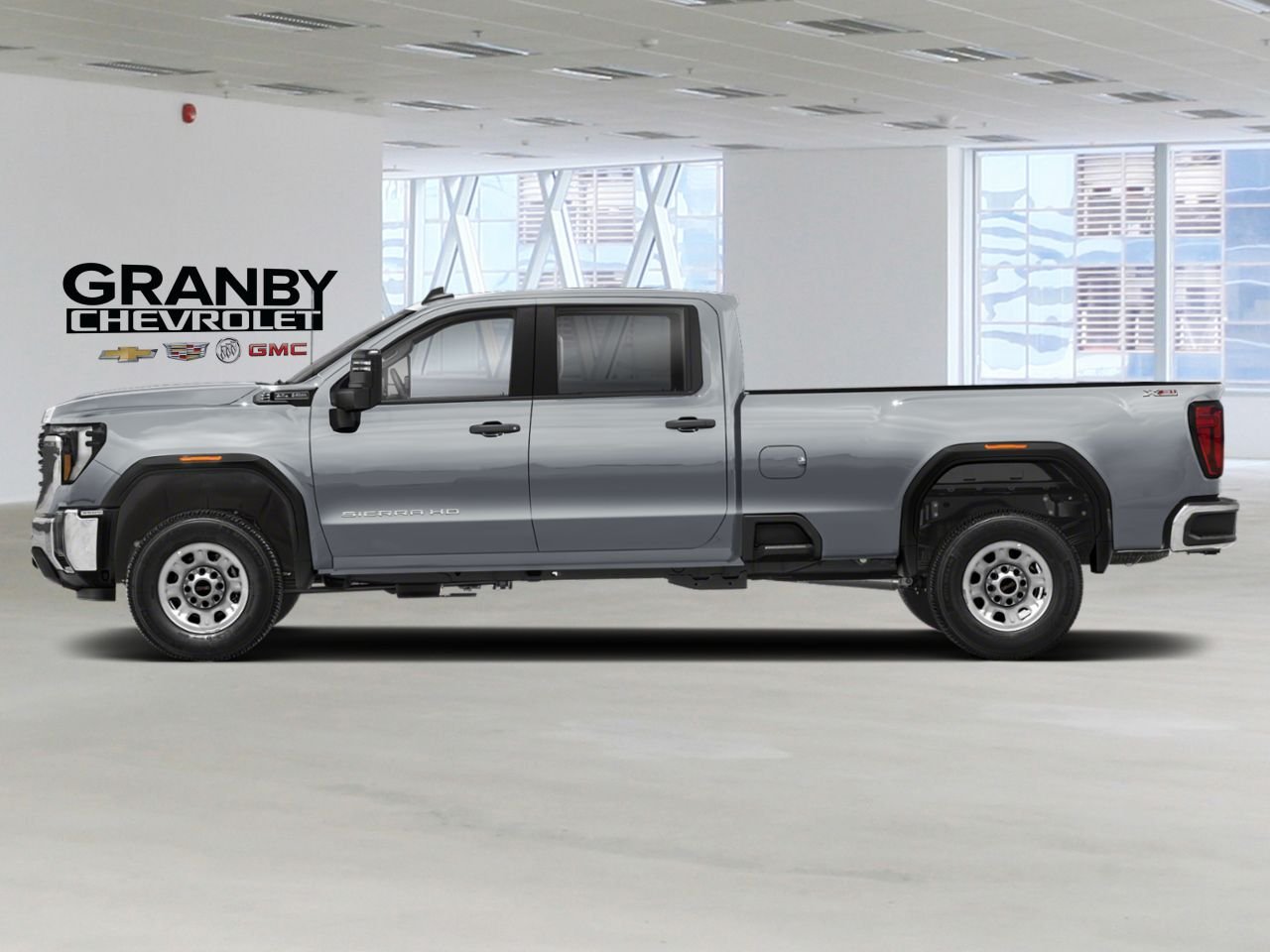 2026 GMC Sierra 3500HD K3500 SIERRA CREW CAB PRO L/BOX DURAMAX DRW (1SA) | E26-1001 Sterling Metallic Granby - photo #1