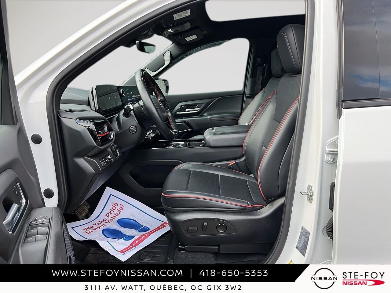 2024 Chevrolet Silverado EV RST CREW CAB autonomie 700km White Ste-Foy - photo #8