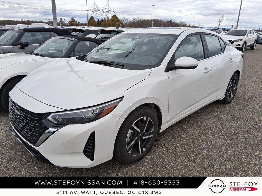 2025 Nissan SENTRA SV SV CVT White