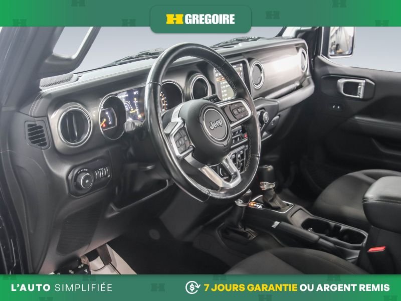 Jeep Wrangler 729636 | Unlimited Sahara 4WD AUTO A/C MAGS NAV CAM RECUL B 2022 Gris Laval - photo #20