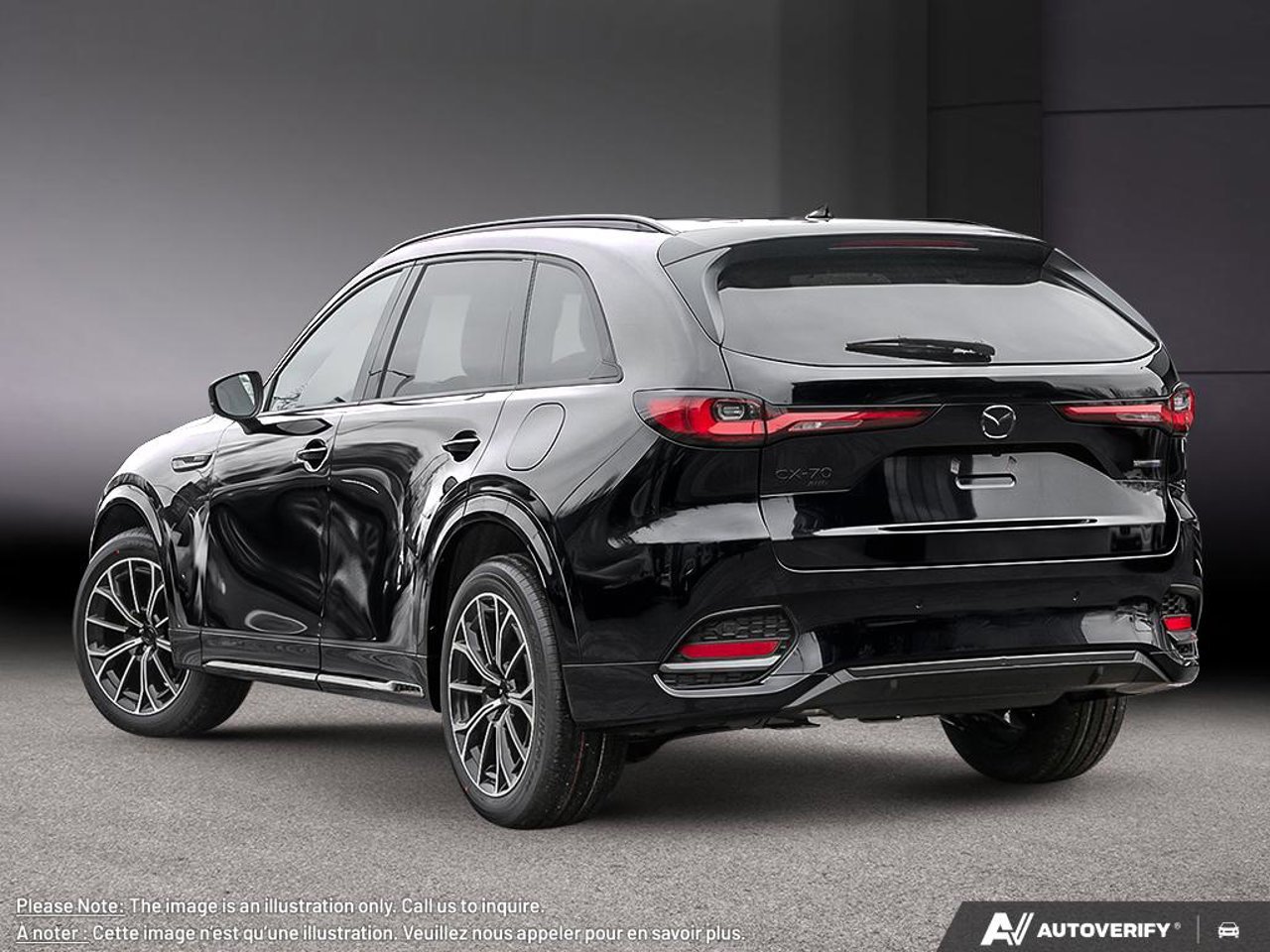 2026 Mazda CX-70 PHEV JM3KJEHA9T1211462 Jet Black Mica Mirabel - photo #3