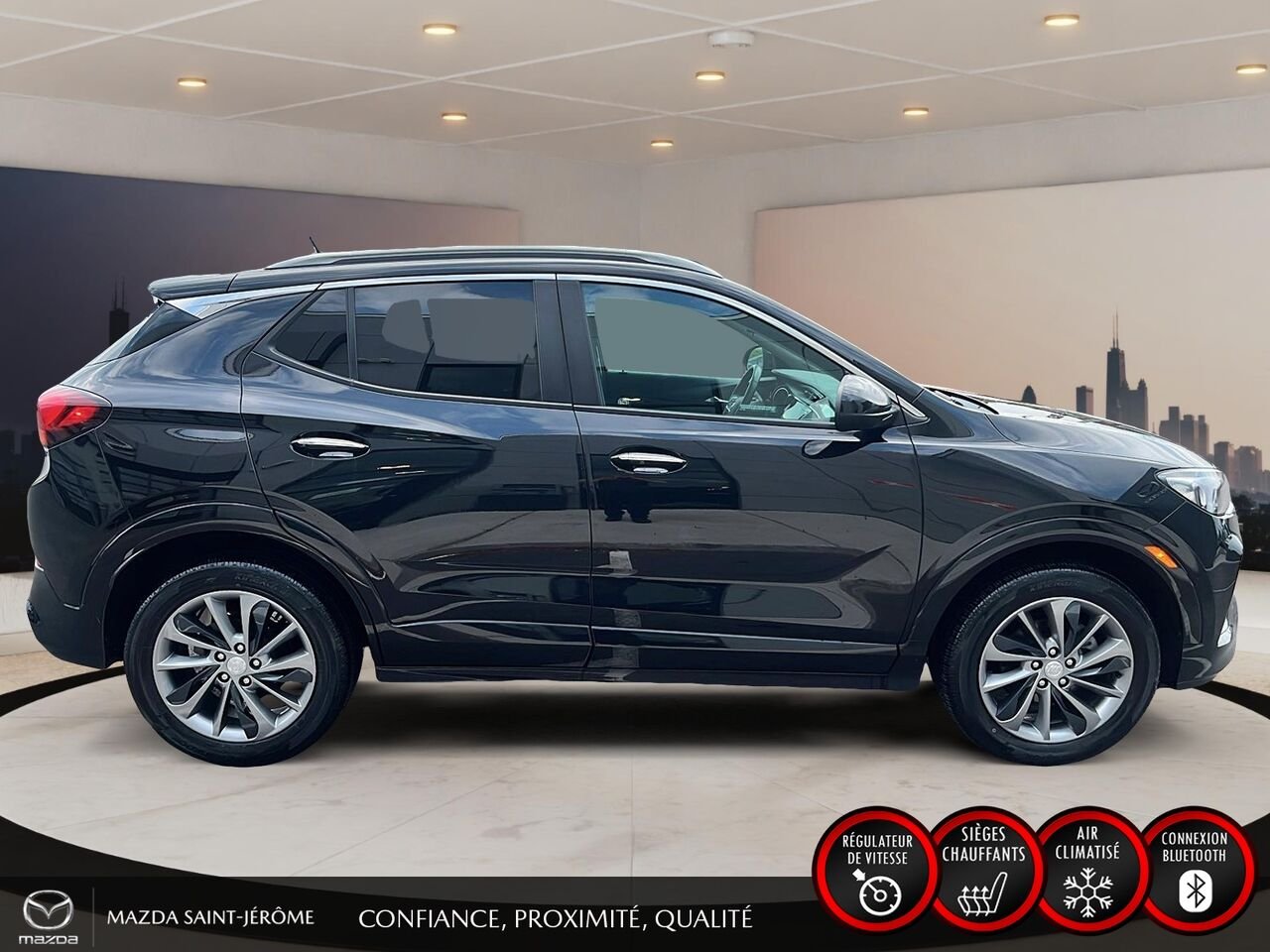 2023 Buick Encore GX Privilegiee Sport Touring | AWD | SIEGES CHAUFFANTS | DEMARREUR A DISTANCE Black Saint-Jérôme - photo #4