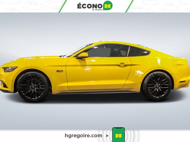 2015 Ford Mustang Yellow Laval - photo #4