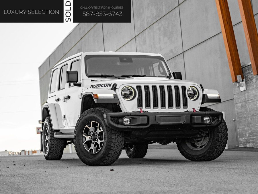 2019 Jeep Wrangler Unlimited Rubicon White