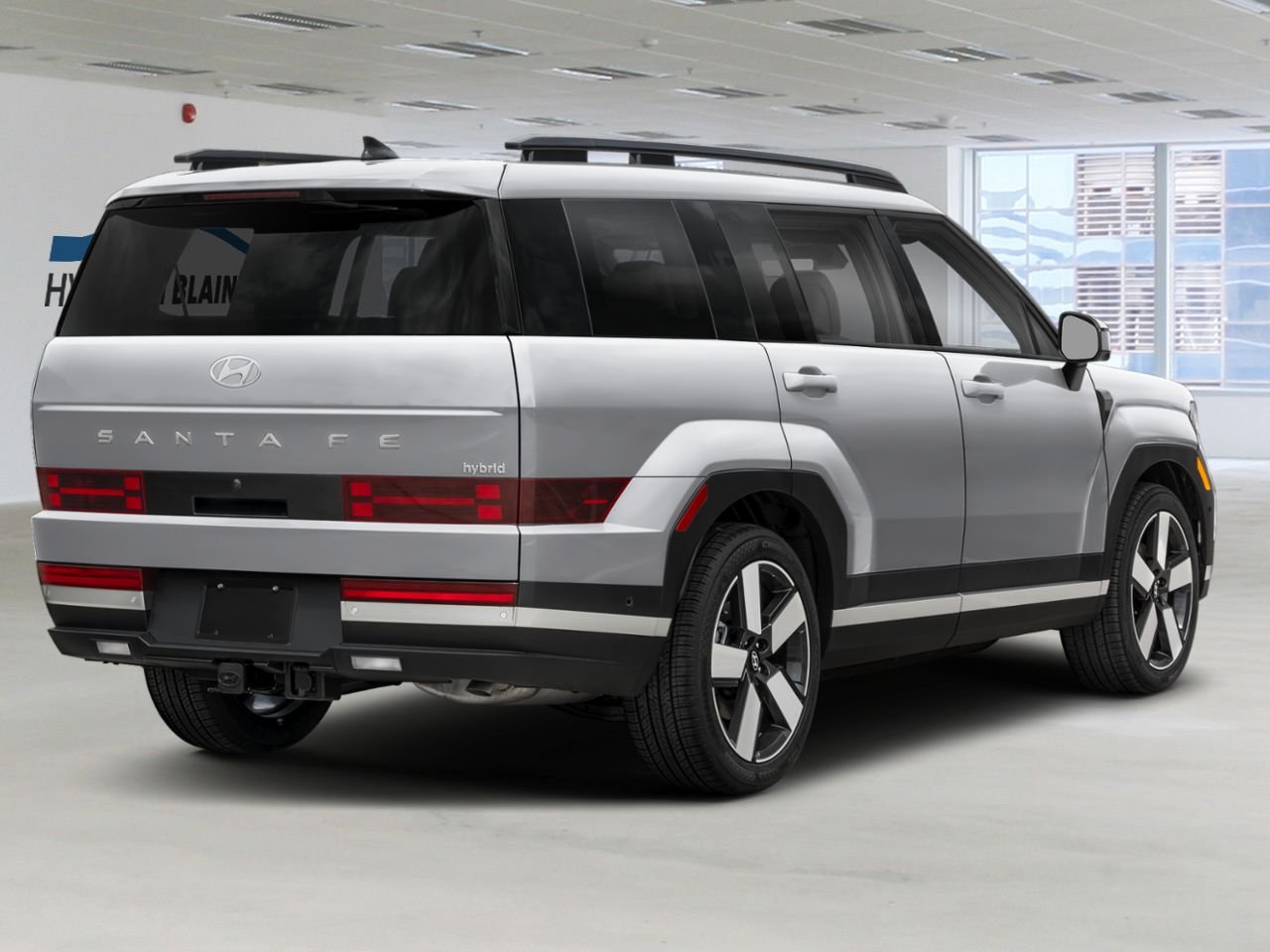 2026 Hyundai Santa Fe Hybrid Typhoon Silver Blainville - photo #2