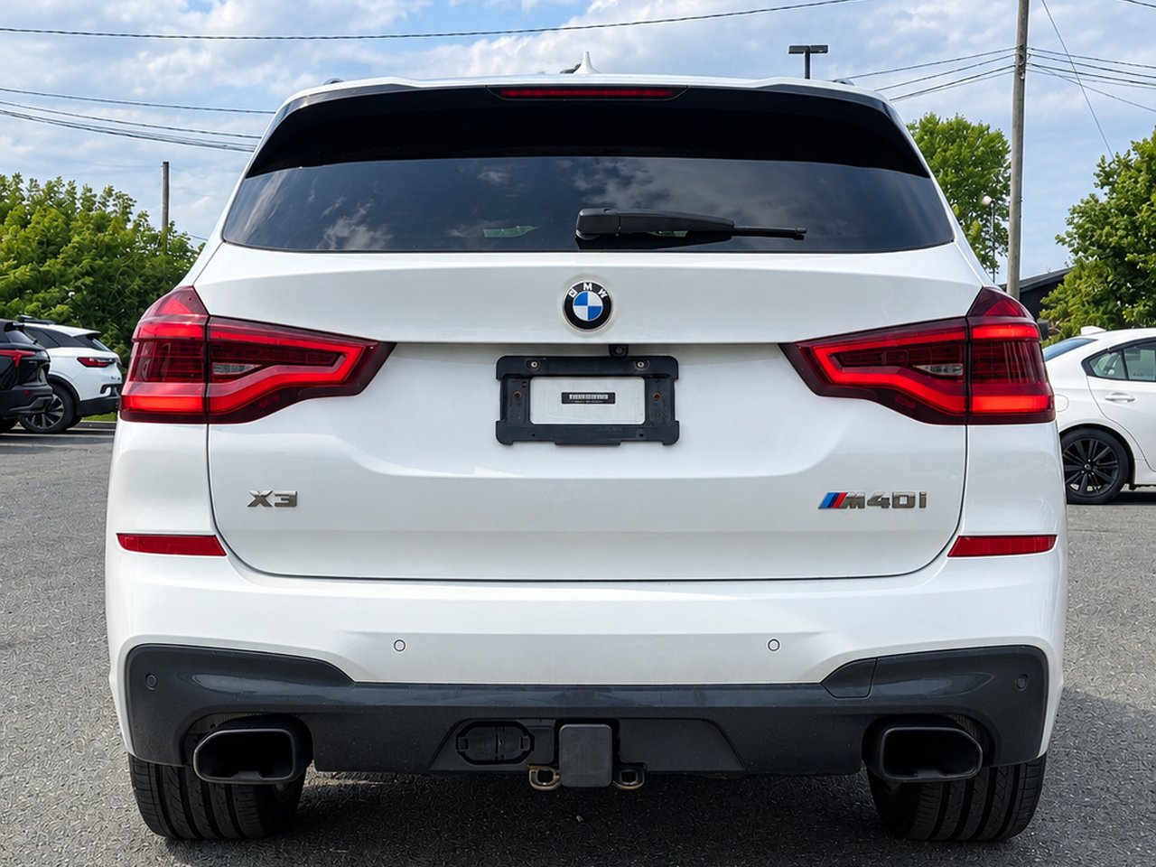 BMW X3M40i xDrive 2021 Blanc Granby - photo #5