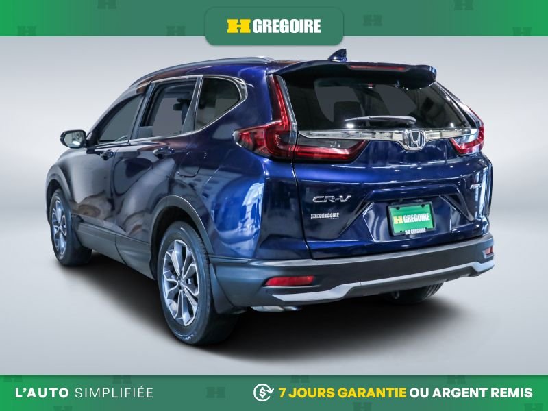 Honda CRV 820900 | EX-L AWD AUTO AC CUIR TOIT MAGS CAM RECULE BLUETOO 2020 Bleu Laval - photo #5