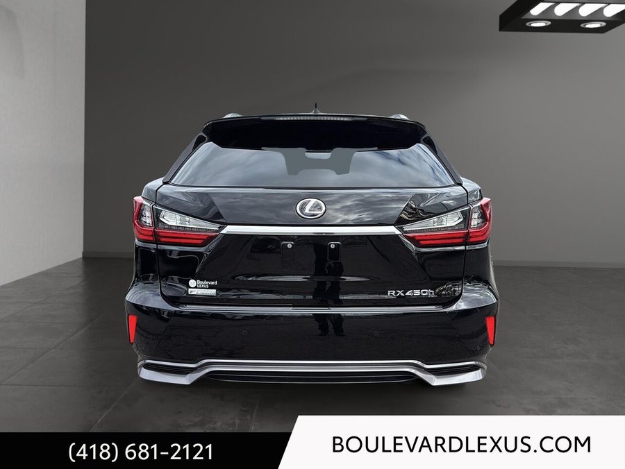 2017 Lexus RX 450h Hybride 4 portes à traction intégrale Black