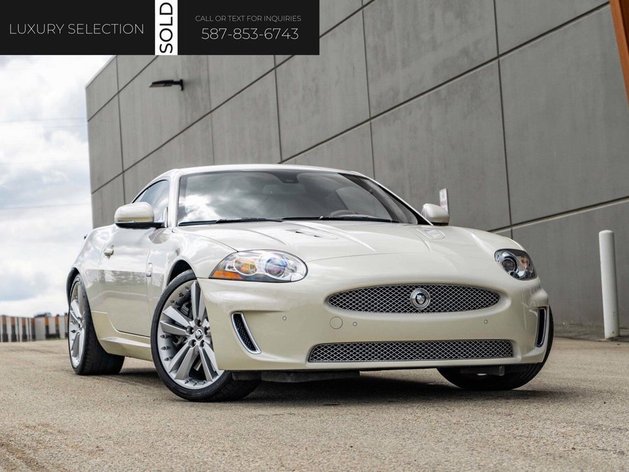 2010 Jaguar XK XKR White