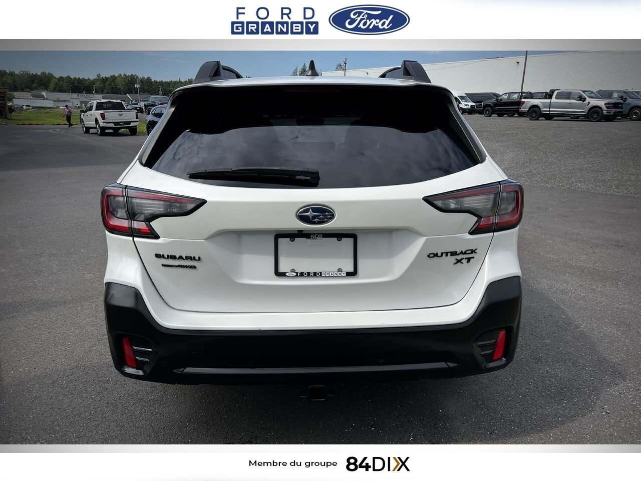2021 Subaru Outback White Granby - photo #3