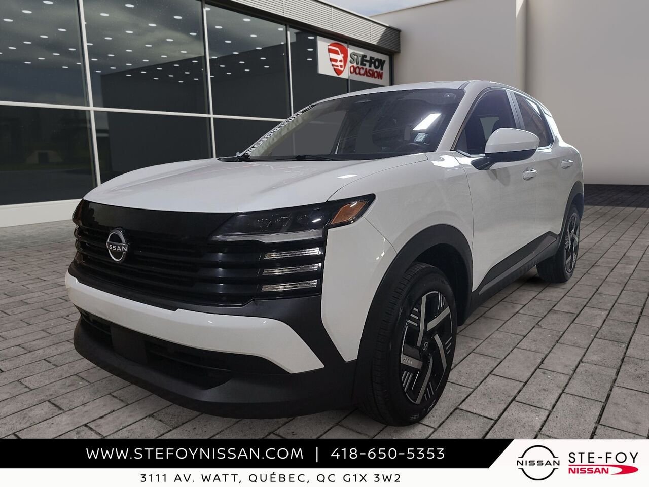 Nissan Kicks SV TA 2025 Blanc Ste-Foy - photo #3